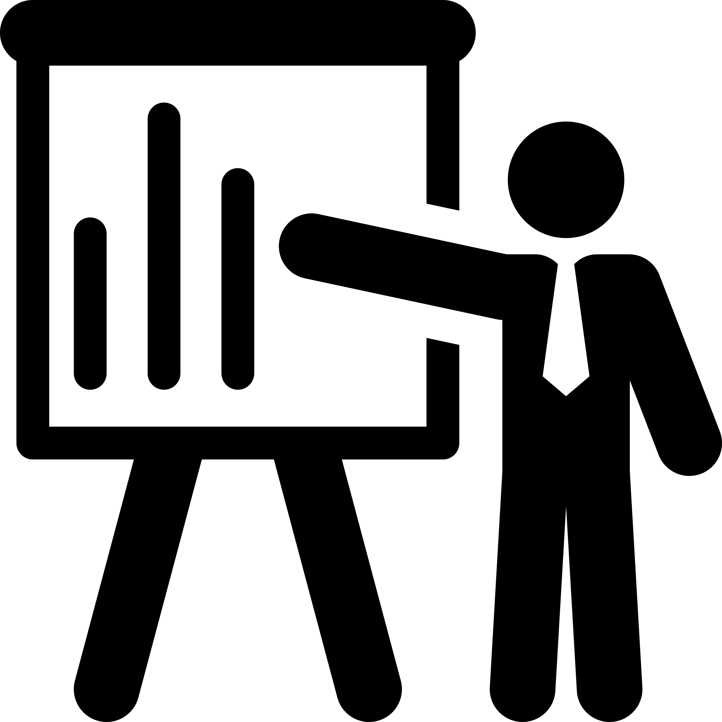 Business Presentation Svg Line Art Free Vectors